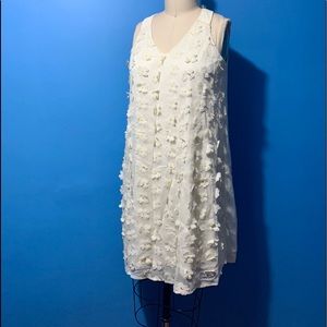 NWT. Embellished mini dress
